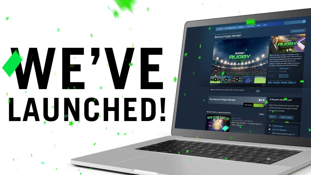 Blackout Sports Manager Games