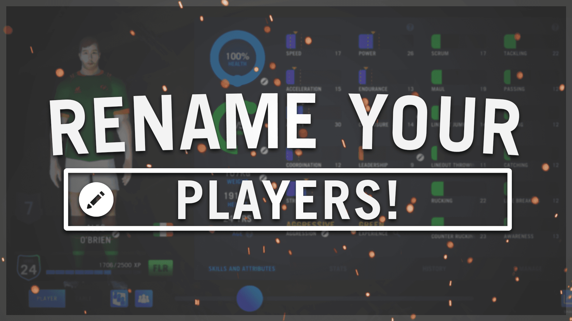 Rename Your Players!